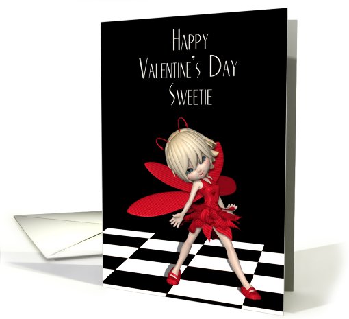 Happy Valentine's Day Sweetie- Valentine's Day card (543232)