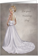 On your wedding day-Congratulations,Wedding, Bride, Occasion, card