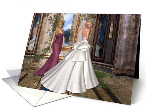 The Gown-Congratulations,Wedding, Bride, Occasion, card (579299)