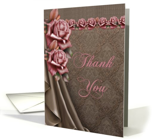 Thank you- Roses, Occassion, For the gift, Wedding Gift, card (592350)