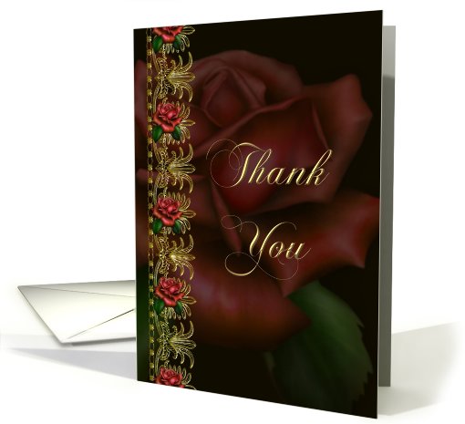 Thank you - Occassion, For the gift, Wedding Gift, card (601685)