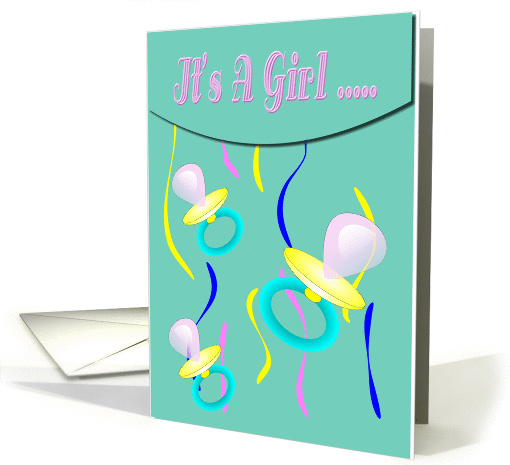 It's A Girl card (315362)