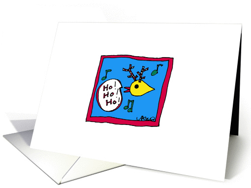 Chirping Christmas Wishes card (301508)