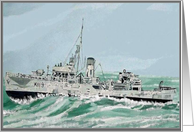 HMCS ORILLIA card