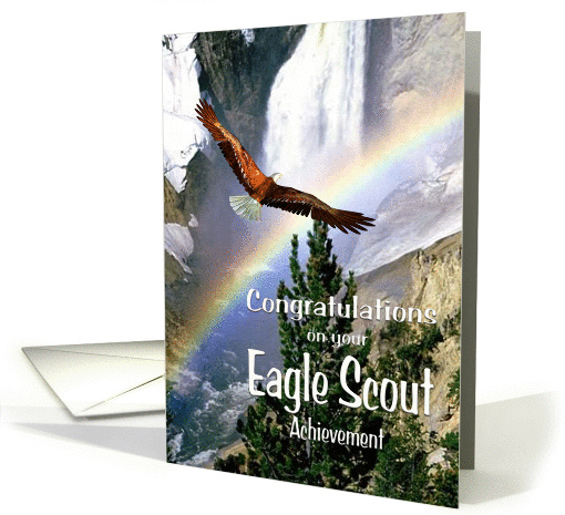 Congratulations - Eagle Scout - Mountain Scenery card (599602)