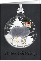 The Black Lamb - Season’s Greetings Card