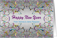 New Year - Customizable Celebration Design card