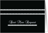 Best Man Request - Bars - Sparkle style card