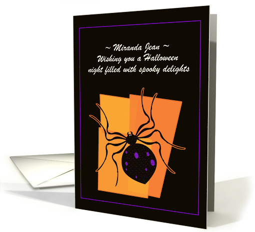 Halloween - Super Spider - Secret Pal card (872124)