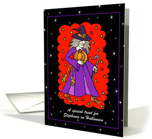 Warlock - Halloween - Daughter - Customizable card (872169)