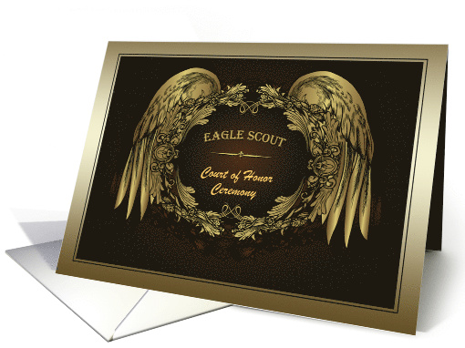 Eagle Scout - Court of Honor Ceremony - Invitation card (915569)