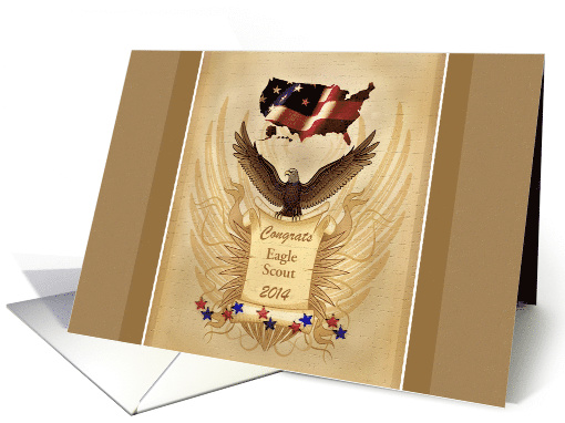 Congratulations - Eagle Scout - Customizable Text card (915623)