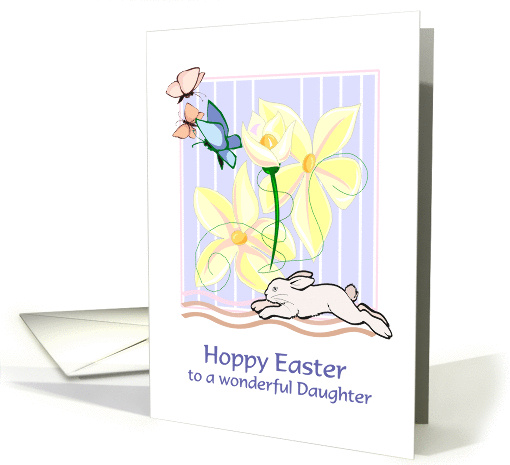 Easter - Daughter - Bunny Scene card (936729)