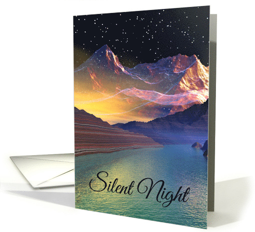 Silent Night Rocky Mountain Serenity card (1469046)