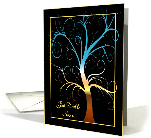 Get Well Tree card (378384)
