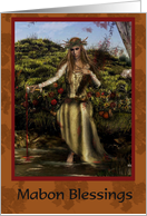 Mabon Blessings card