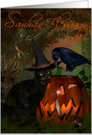 Samhain Blessings card