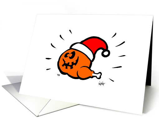 Jack the Turkey Claus card (296651)