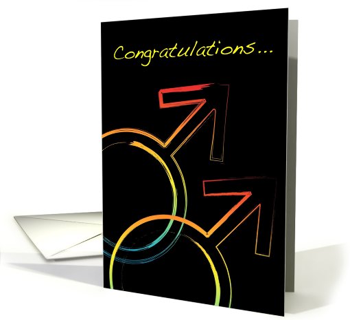 congratulations on your commitment ceremony card (766516)