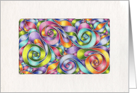 Rainbow Swirls card