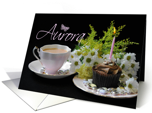 Aurora Personal Birthday card (1070207)