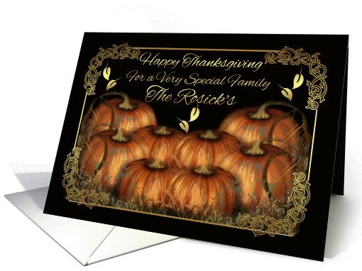 Thanksgiving The Rosick's card (1187512)