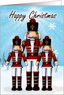 Gothic Holidays Christmas Nutcracker card