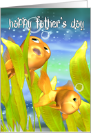 Goldfish Father’s Day Card - Goldfish Card For Father’s Day card