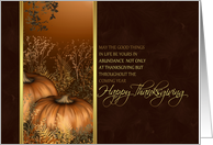 thanksgiving card with pumpkins moder design card