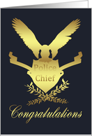 new police chief congratulations card