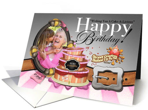 Pretty Sweet Birthday Cake card (1342568)