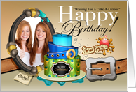 The Ringleader’s Birthday Cake card