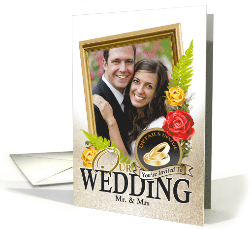 Our Unforgettable Personalized Wedding Invitation card (1343608)