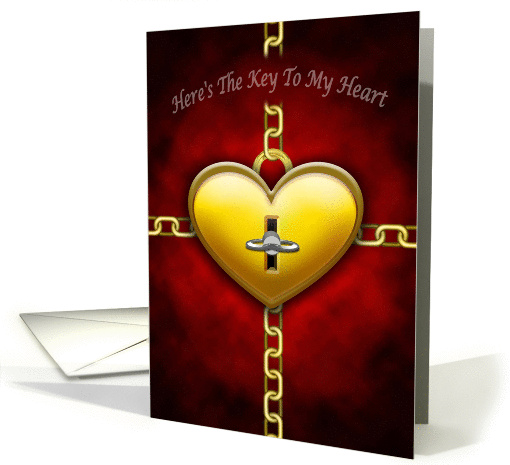 The Key To My Heart card (347816)