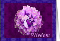 Wisdom card