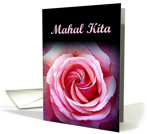 Mahal Kita - I love you - Tagalog card (384766)