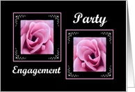 Engagement Party - Pink Roses card