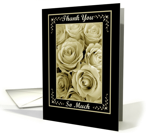 Wedding Thank You - General card (390801)