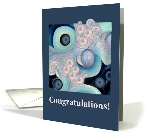 CUSTOMER Congratulations card (409830)