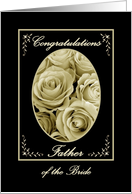 Father of the Bride - Wedding Congratulations card