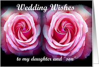 Congratulations - My Daughter’s Wedding card
