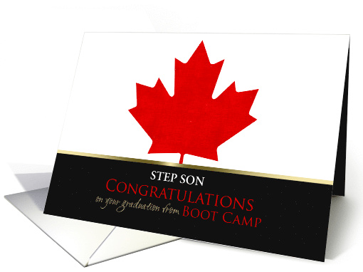 Step Son Custom Relation Text Graduation Boot Camp... (1316608)