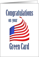 Congratulations on your Green Card