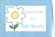 Baby shower - Boy card