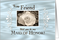 Friend-Maid of Honor? card