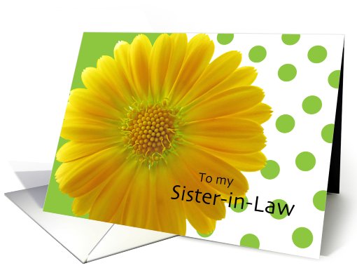 Sister-in-Law-Will you be my Bridesmaid? card (466387)