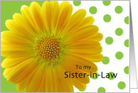 Sister-in-Law-Will you be my Bridesmaid? card