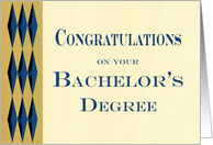 Graduation Congratulations Bachelor’s Degree card