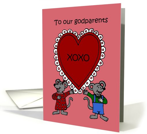 godparents valentine card (363791)