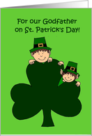 St. Patrick’s day greetings for godfather card